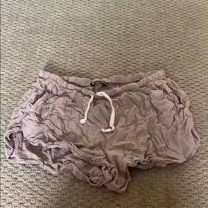 Brandy Melville shorts in purple